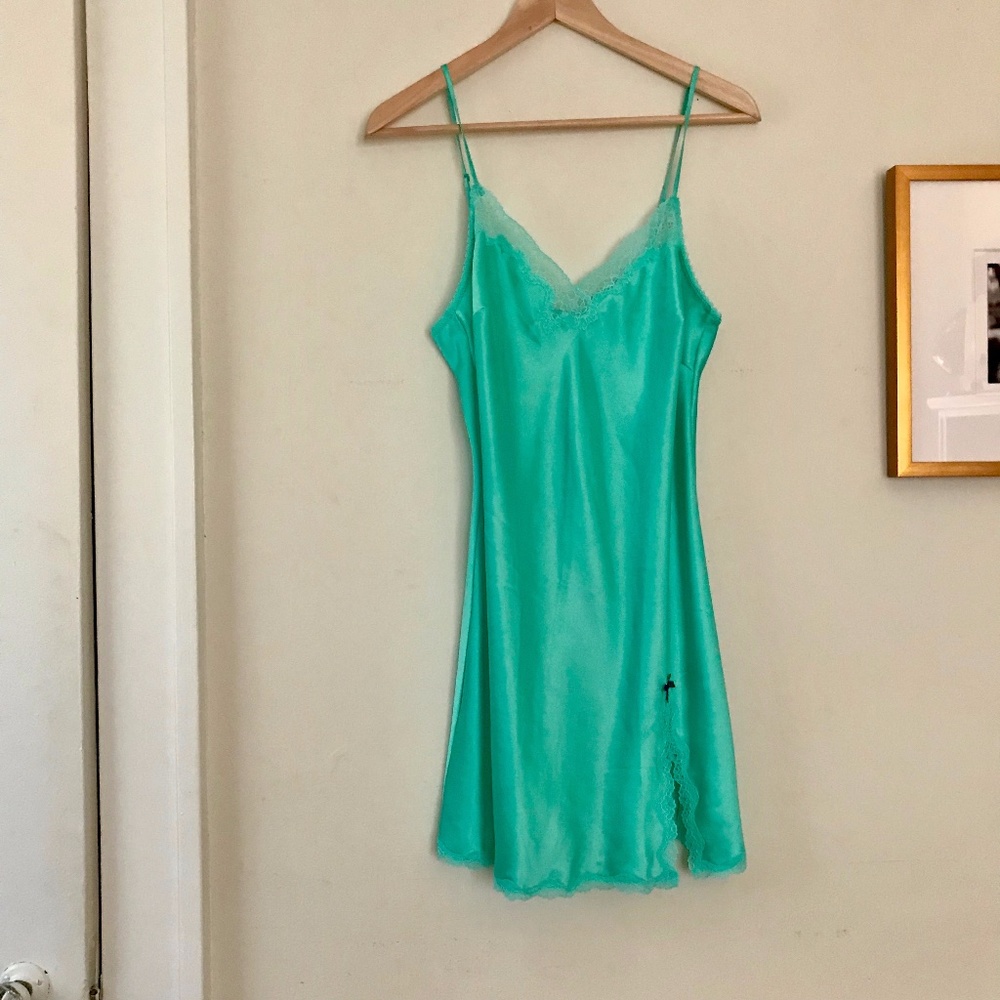 Victoria's Secret Turquoise Slip - Size M